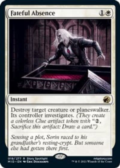 Fateful Absence Innistrad: Midnight Hunt Magic card