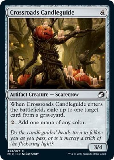 Crossroads Candleguide Innistrad: Midnight Hunt Magic card