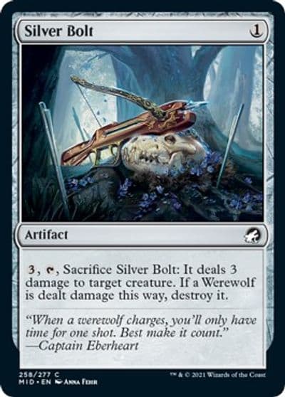 Silver Bolt Innistrad: Midnight Hunt Magic card