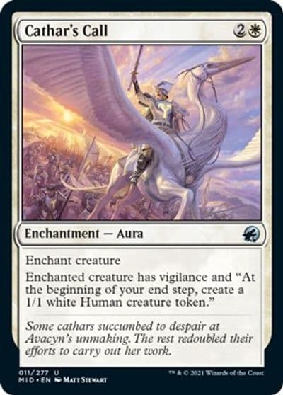 Cathars Call Innistrad: Midnight Hunt Magic card