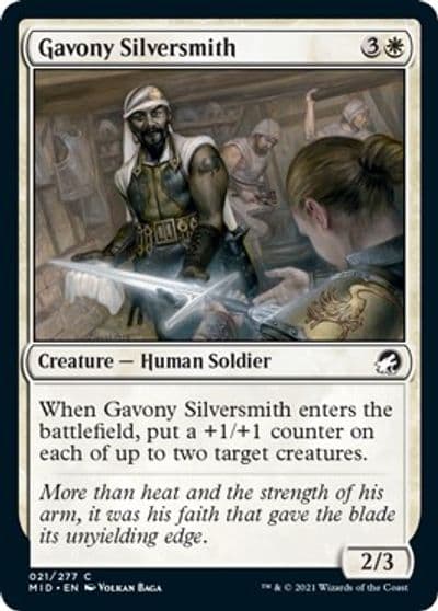 Gavony Silversmith Innistrad: Midnight Hunt Magic card