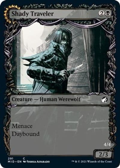 Shady Traveler Showcase Innistrad: Midnight Hunt Magic card