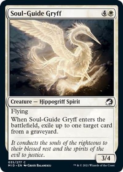 Soul Guide Gryff Innistrad: Midnight Hunt Magic card
