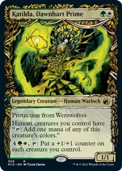 Katilda Dawnhart Prime Showcase Innistrad: Midnight Hunt Magic card