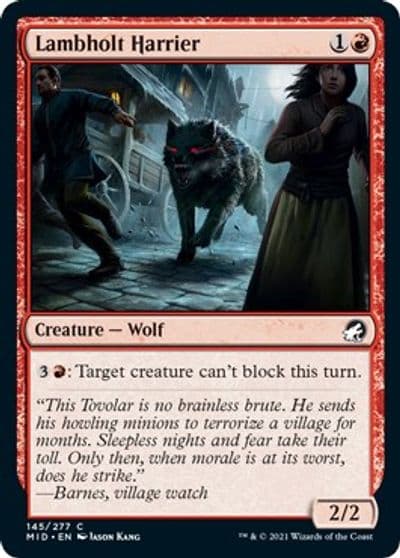 Lambholt Harrier Innistrad: Midnight Hunt Magic card