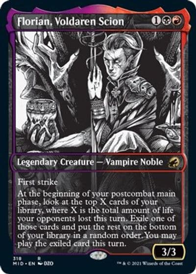 Florian Voldaren Scion Showcase Innistrad: Midnight Hunt Magic card