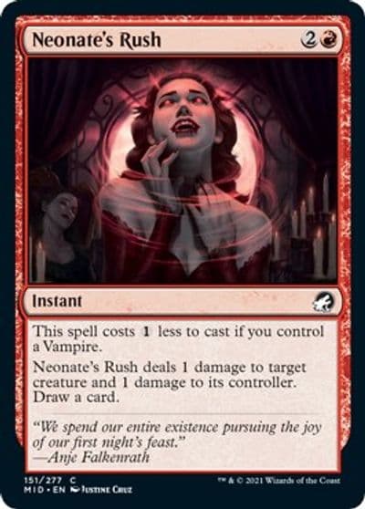 Neonates Rush Innistrad: Midnight Hunt Magic card