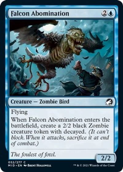 Falcon Abomination Innistrad: Midnight Hunt Magic card