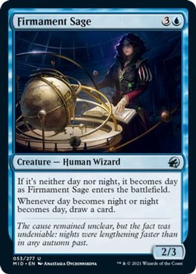 Firmament Sage Innistrad: Midnight Hunt Magic card