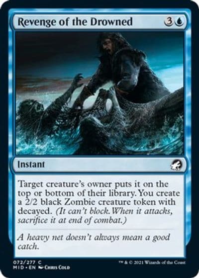 Revenge of the Drowned Innistrad: Midnight Hunt Magic card