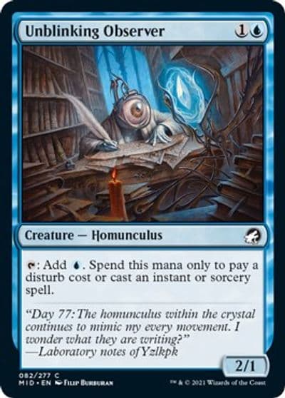 Unblinking Observer Innistrad: Midnight Hunt Magic card