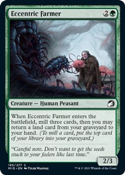 Eccentric Farmer Innistrad: Midnight Hunt Magic card