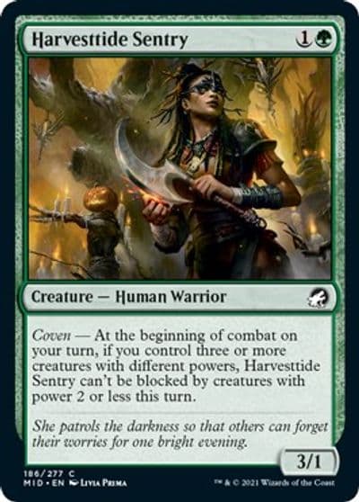 Harvesttide Sentry Innistrad: Midnight Hunt Magic card