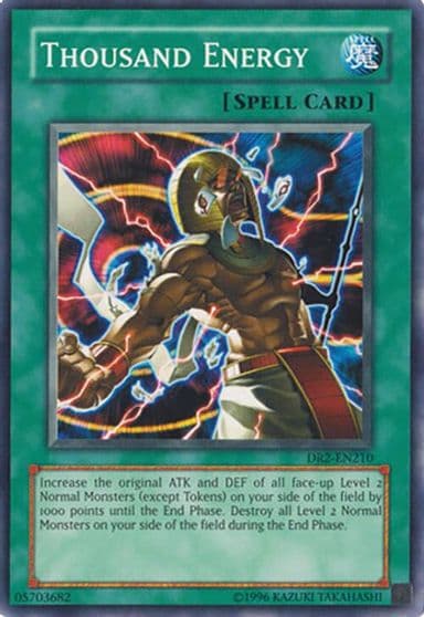 Thousand Energy Dark Revelation Volume 2 Yu-Gi-Oh! card