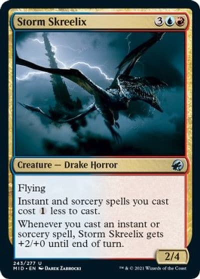 Storm Skreelix Innistrad: Midnight Hunt Magic card