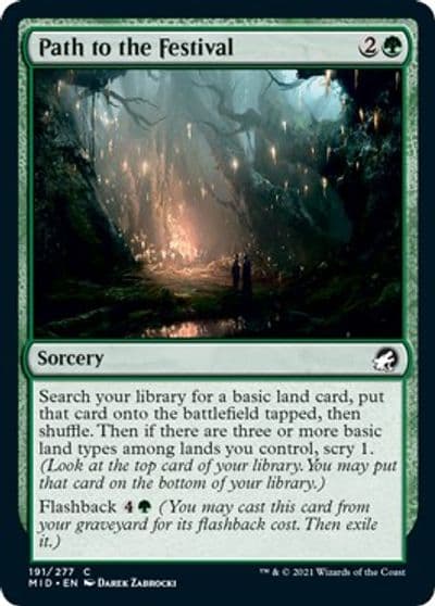 Path to the Festival Innistrad: Midnight Hunt Magic card