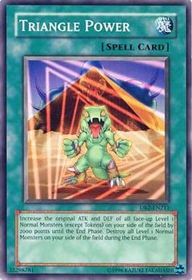 Triangle Power Dark Revelation Volume 2 Yu-Gi-Oh! card
