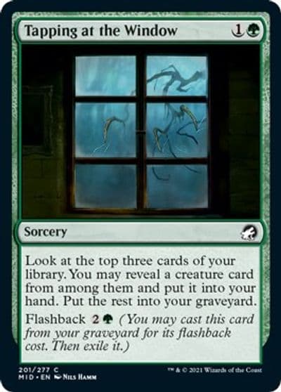 Tapping at the Window Innistrad: Midnight Hunt Magic card