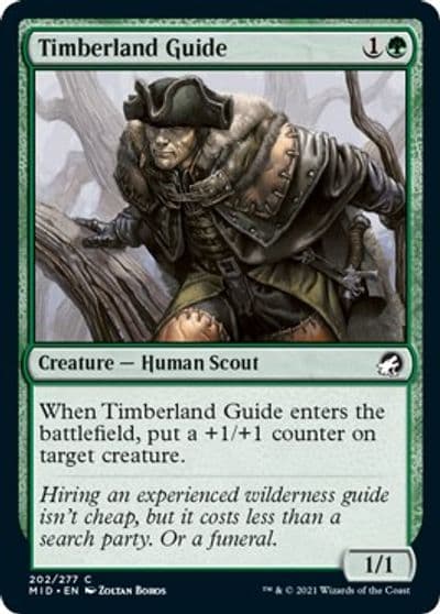Timberland Guide Innistrad: Midnight Hunt Magic card