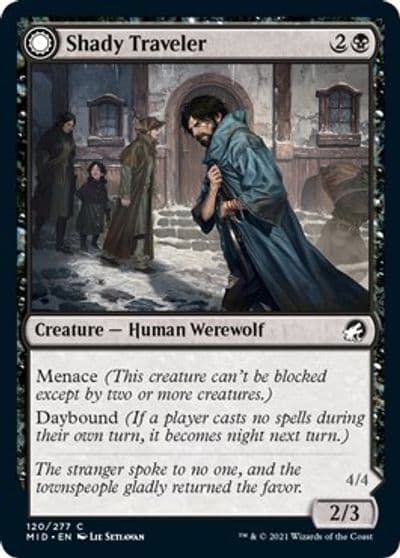 Shady Traveler Innistrad: Midnight Hunt Magic card