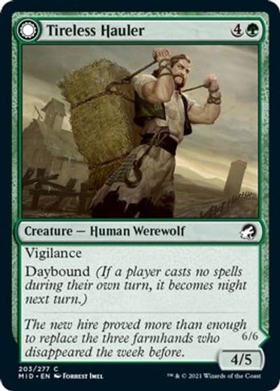 Tireless Hauler Innistrad: Midnight Hunt Magic card