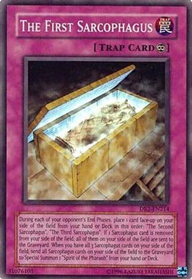 The First Sarcophagus Dark Revelation Volume 2 Yu-Gi-Oh! card