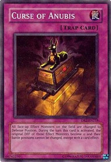 Curse of Anubis Dark Revelation Volume 2 Yu-Gi-Oh! card
