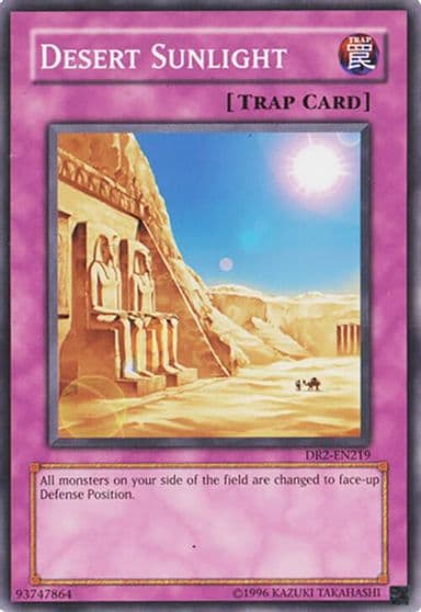 Desert Sunlight Dark Revelation Volume 2 Yu-Gi-Oh! card