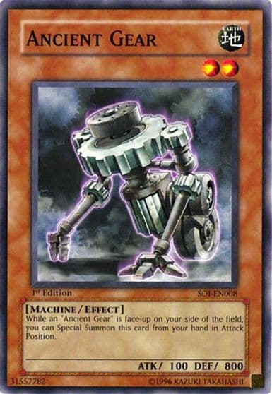 Ancient Gear Shadow of Infinity Yu-Gi-Oh! card
