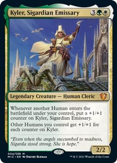Kyler Sigardian Emissary Commander: Innistrad: Midnight Hunt Magic card