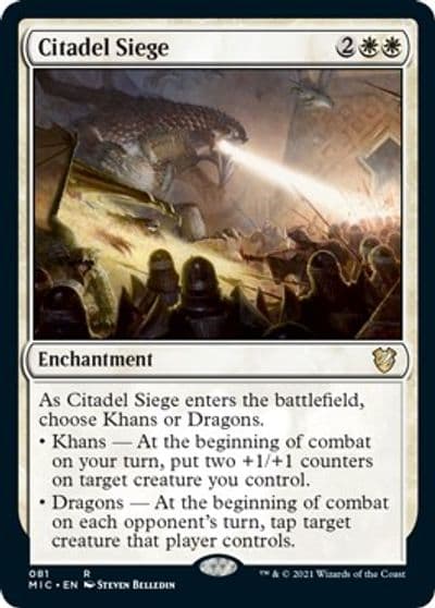 Citadel Siege Commander: Innistrad: Midnight Hunt Magic card