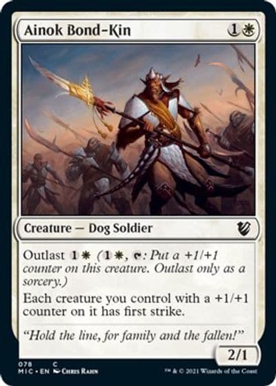 Ainok Bond Kin Commander: Innistrad: Midnight Hunt Magic card