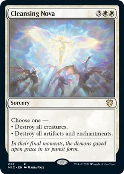 Cleansing Nova Commander: Innistrad: Midnight Hunt Magic card