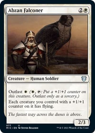 Abzan Falconer Commander: Innistrad: Midnight Hunt Magic card