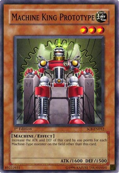 Machine King Prototype Shadow of Infinity Yu-Gi-Oh! card