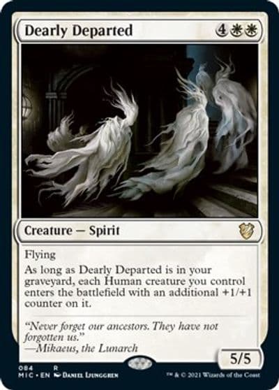 Dearly Departed Commander: Innistrad: Midnight Hunt Magic card