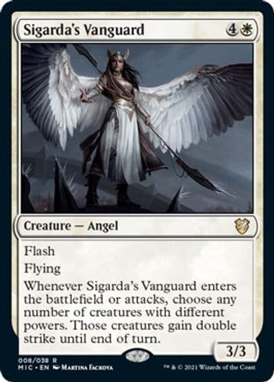 Sigardas Vanguard Commander: Innistrad: Midnight Hunt Magic card
