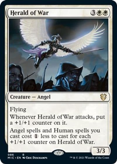 Herald of War Commander: Innistrad: Midnight Hunt Magic card