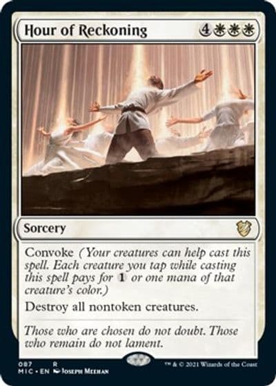 Hour of Reckoning Commander: Innistrad: Midnight Hunt Magic card