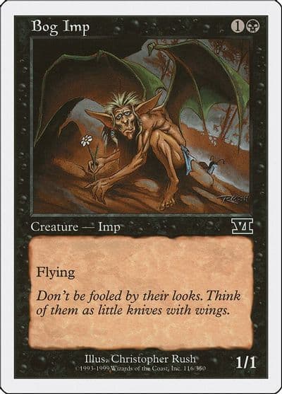 Bog Imp Classic Sixth Edition Magic card