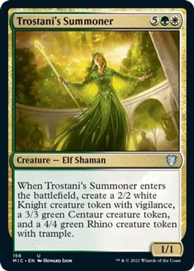 Trostanis Summoner Commander: Innistrad: Midnight Hunt Magic card