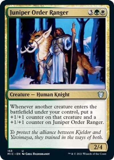 Juniper Order Ranger Commander: Innistrad: Midnight Hunt Magic card