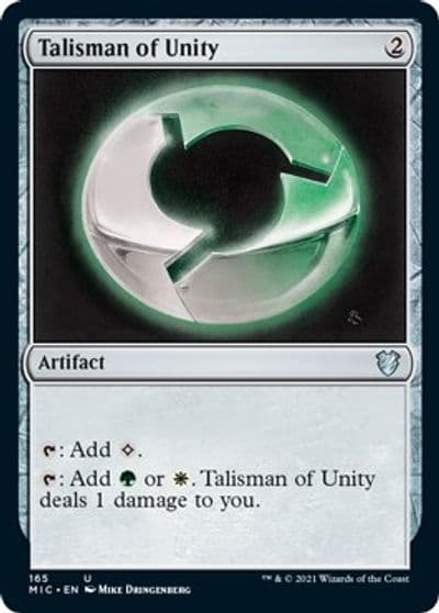 Talisman of Unity Commander: Innistrad: Midnight Hunt Magic card