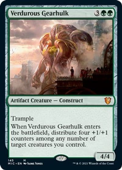 Verdurous Gearhulk Commander: Innistrad: Midnight Hunt Magic card