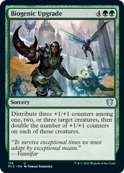 Biogenic Upgrade Commander: Innistrad: Midnight Hunt Magic card