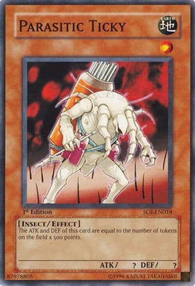 Parasitic Ticky Shadow of Infinity Yu-Gi-Oh! card