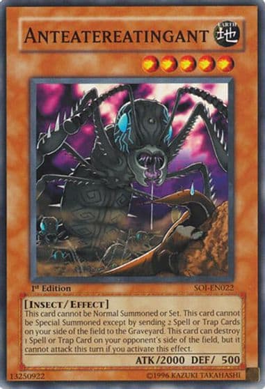 Anteatereatingant Shadow of Infinity Yu-Gi-Oh! card