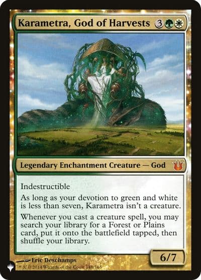Karametra God of Harvests The List Reprints Magic card