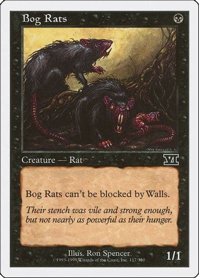 Bog Rats Classic Sixth Edition Magic card