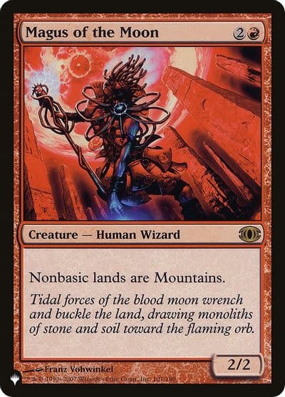 Magus of the Moon The List Reprints Magic card